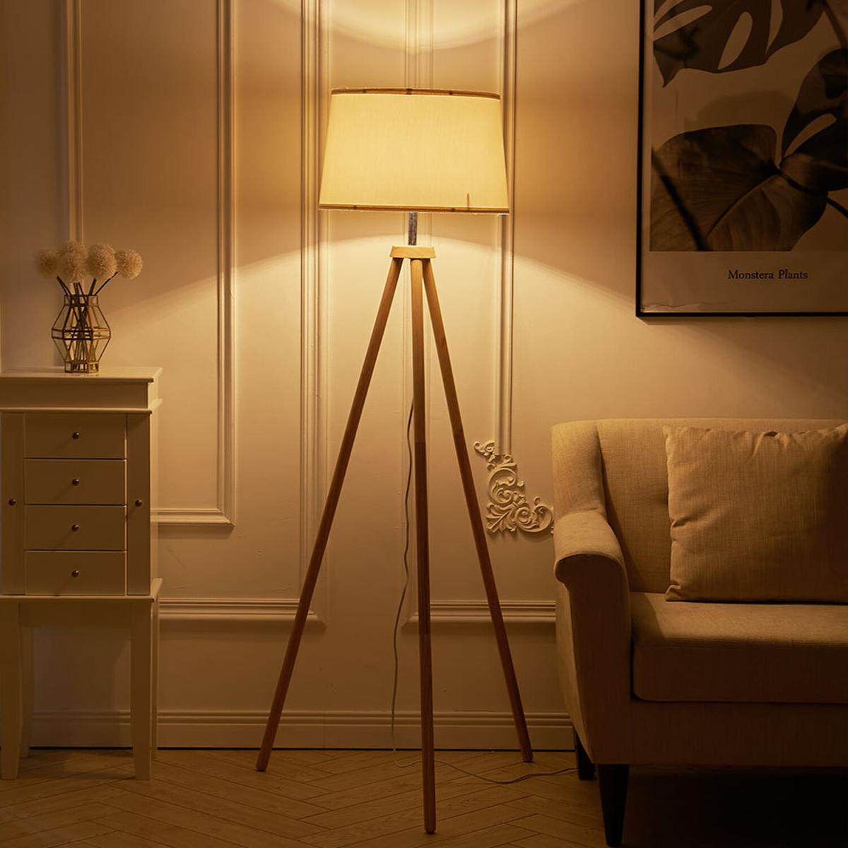 Tripod LED Floor Lamp  - Khaki – image 8