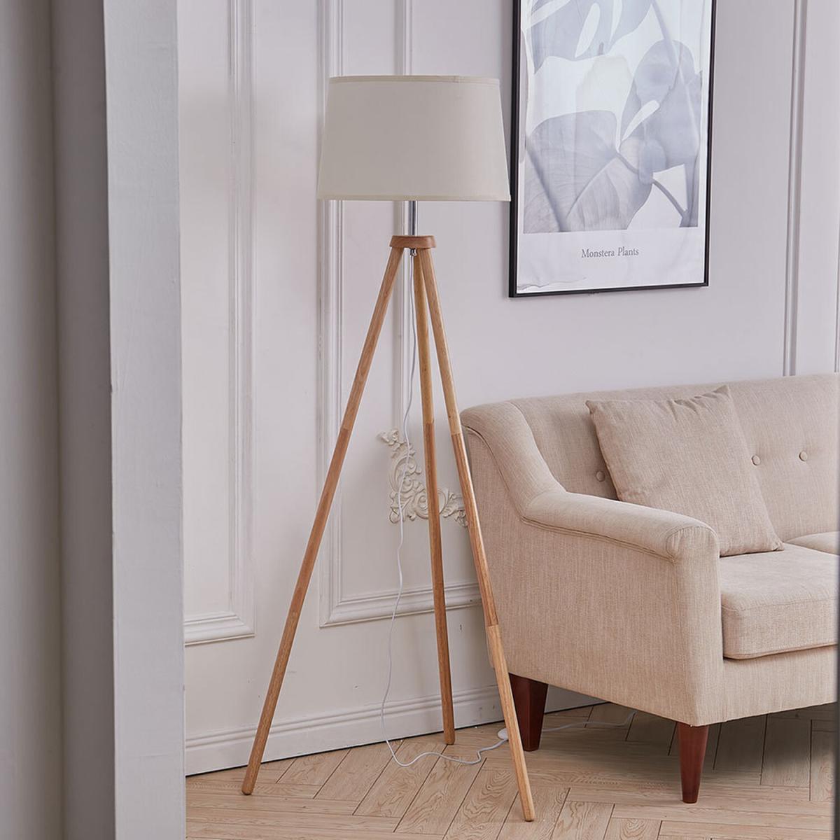 Tripod LED Floor Lamp  - Khaki – image 9