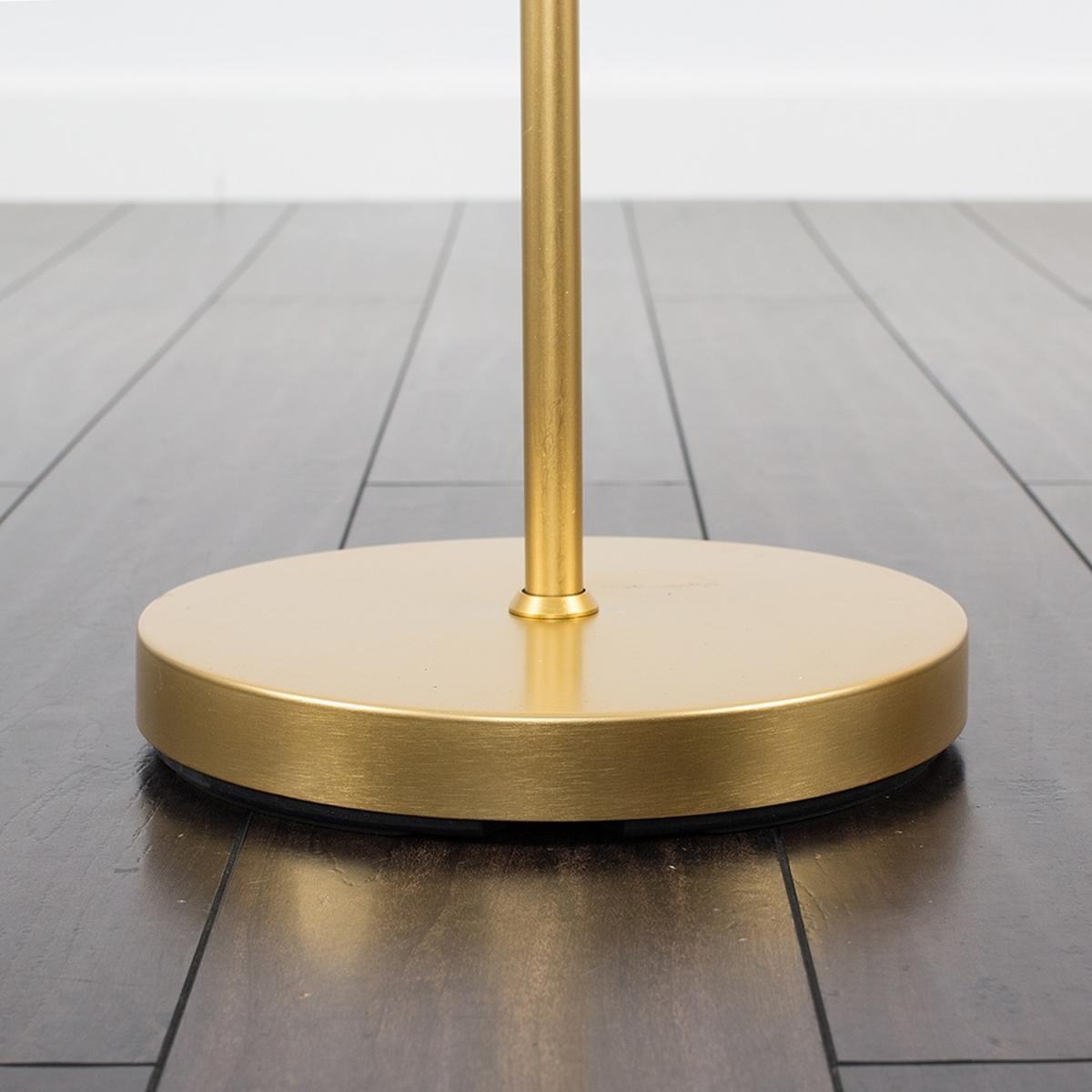 Charlie Gold Floor Lamp Yellow Shade - Gold – image 3
