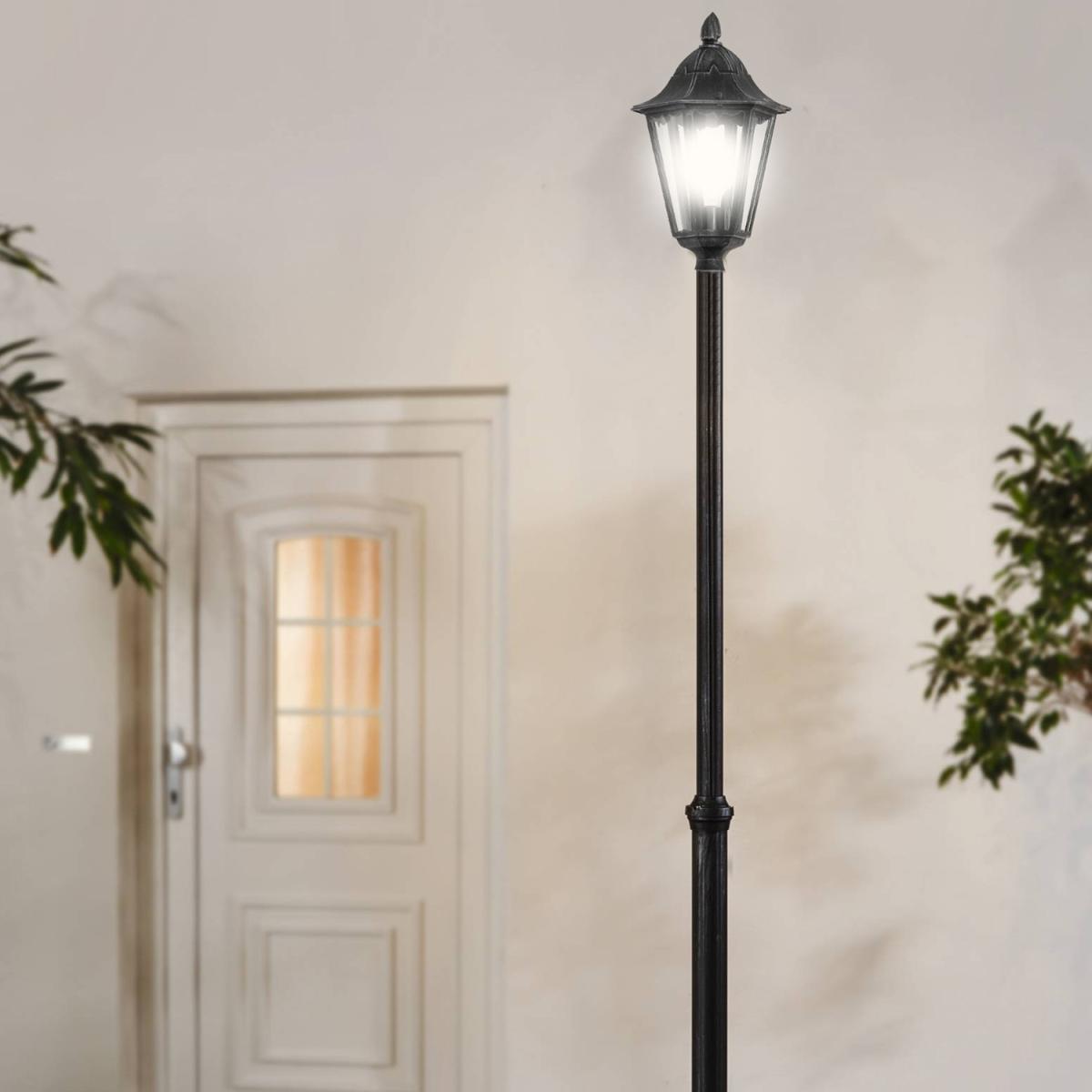 EGLO Navedo Exterior Floor Light BlackSilver - Black – image 1