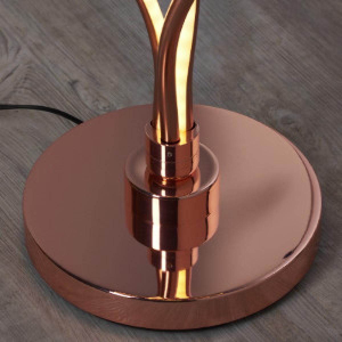 LED Entwined Floor Lamp - Copper – image 8