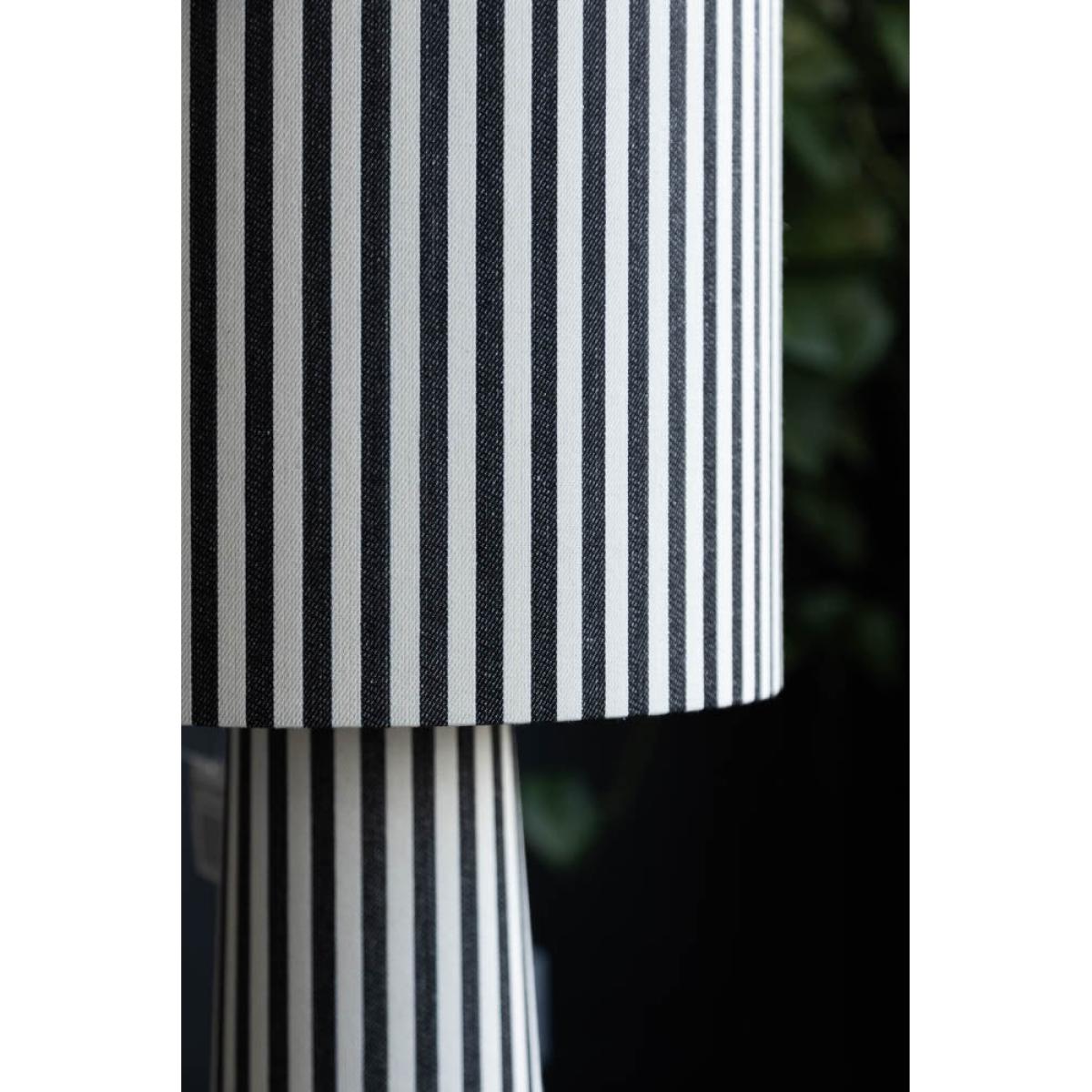 Black & White Stripe Floor Lamp – image 11