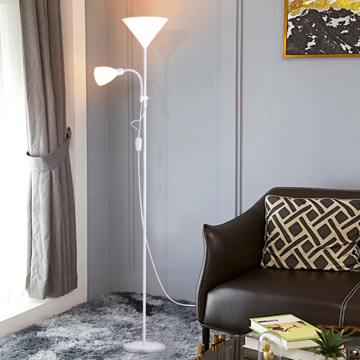 Torchiere Floor Lamp - Silver Grey – image 7