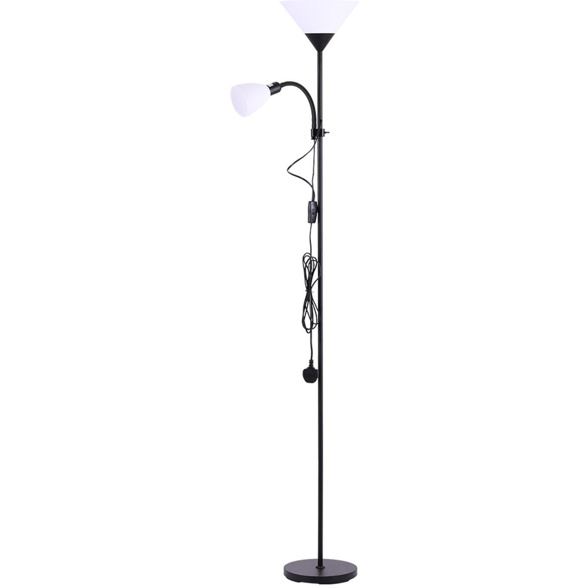 Torchiere Floor Lamp - Silver Grey – image 10