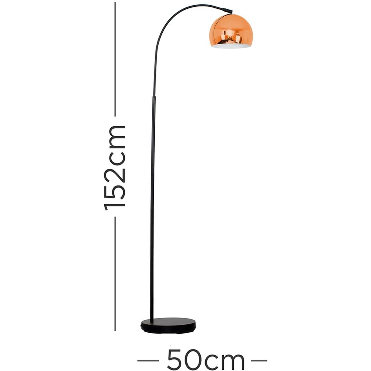 Curva Black Floor Lamp - Black – image 4