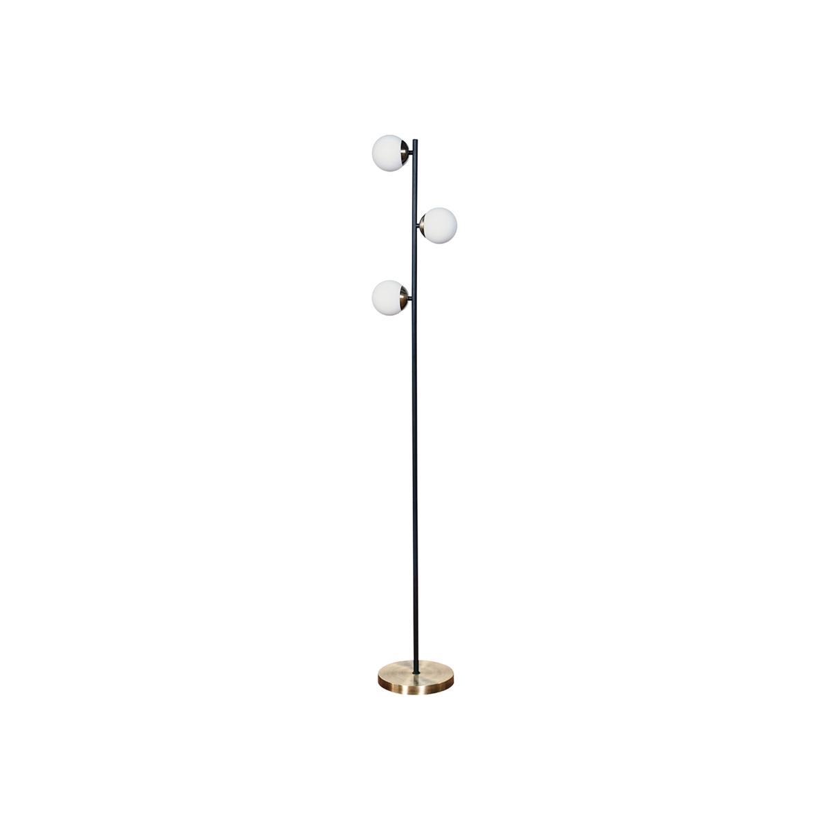 Beauworth 3 Way Matt Black Floor Lamp - Matt Black – image 1