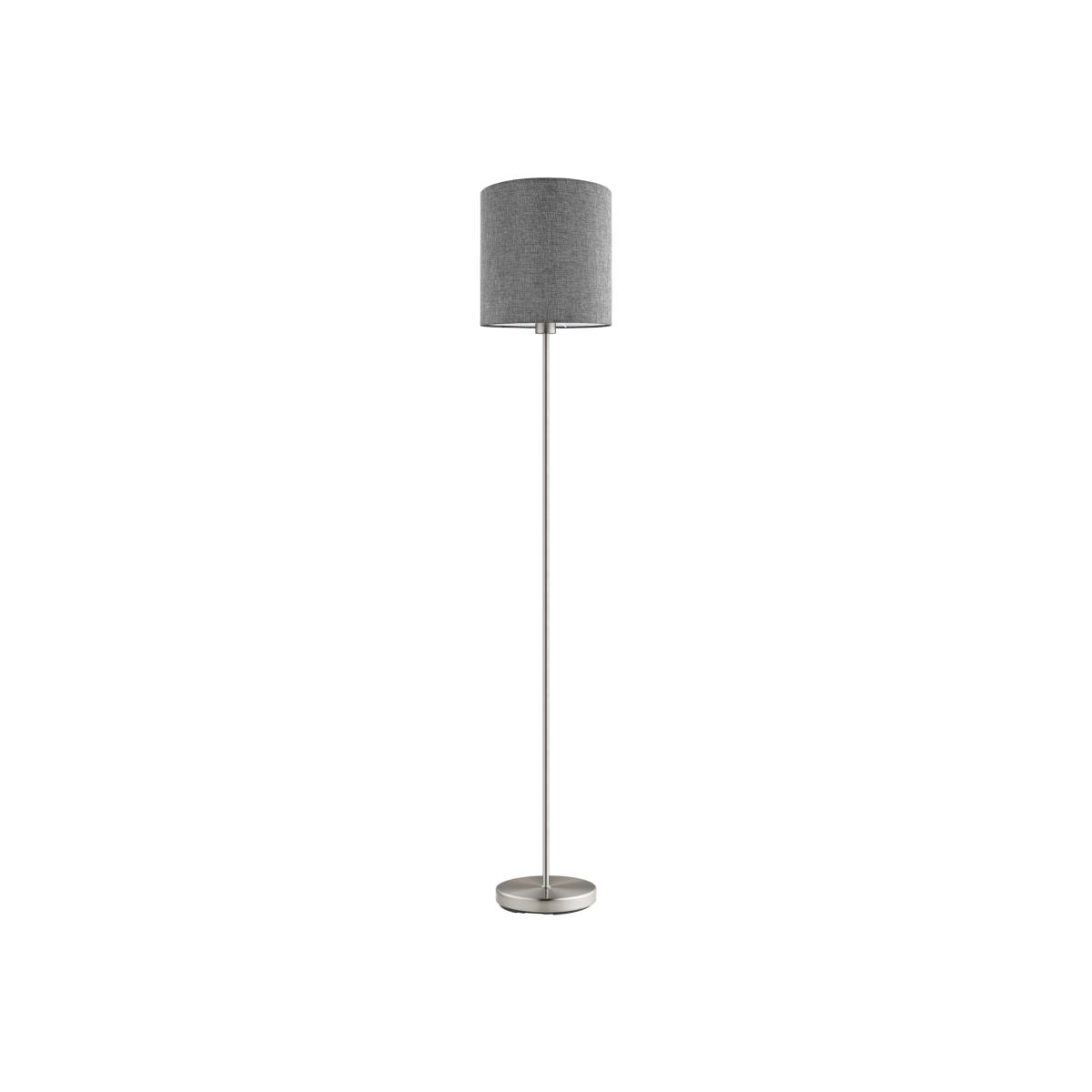 Eglo Pasteri Satin Nickel Modern Floor Lamp - Silver – image 1