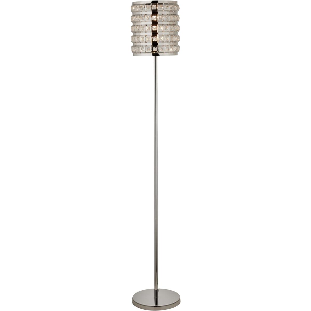 Glass Bead Floor Lamp  - Silver – image 2