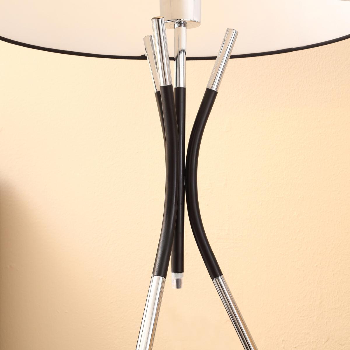 Modern Tripod Floor Lamp - Black – image 2