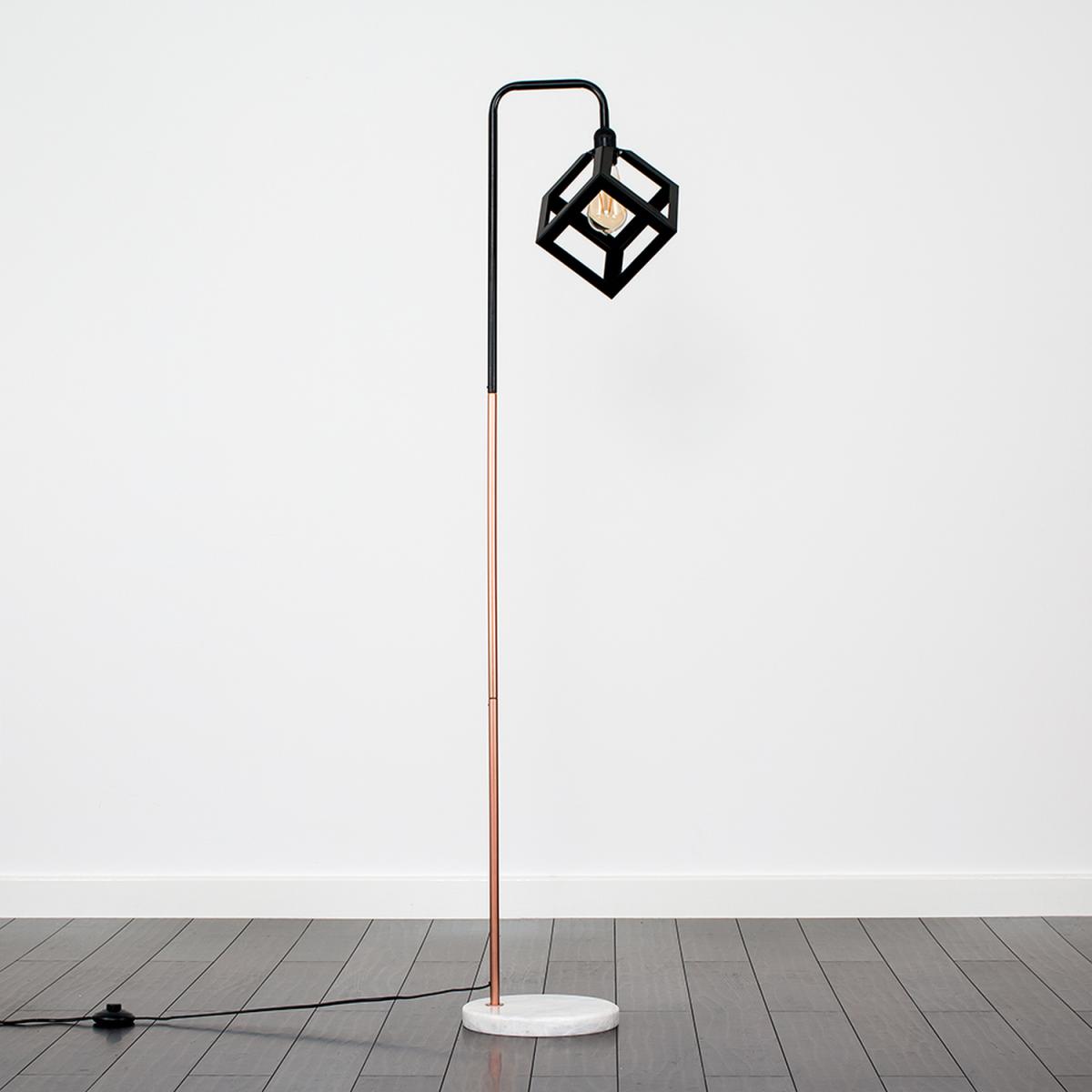 Talisman Copper Floor Lamp Black Shade - Copper – image 2