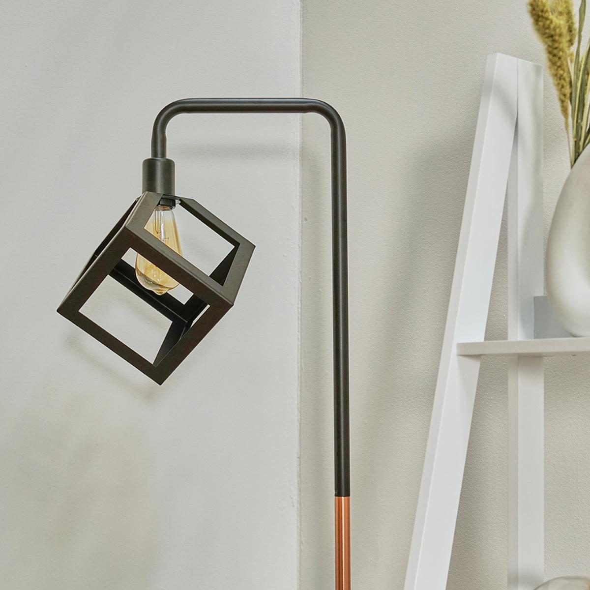 Talisman Copper Floor Lamp Black Shade - Copper – image 4