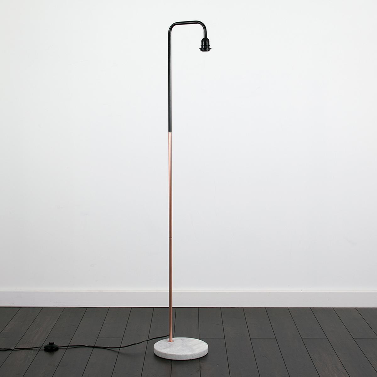 Talisman Copper Floor Lamp With Marble Base - Copper – image 2
