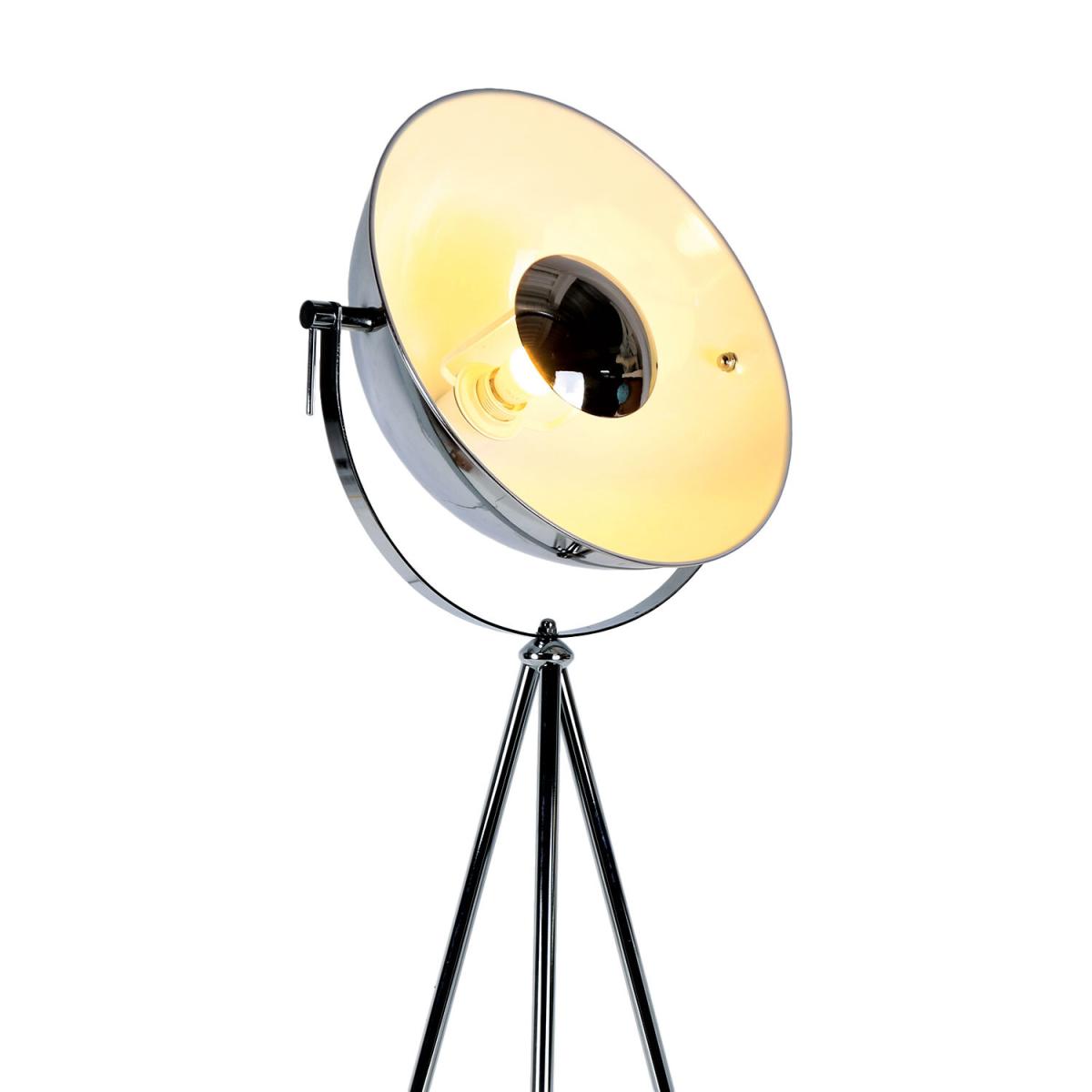 Milan Tripod Floor Lamp - Silver – image 5