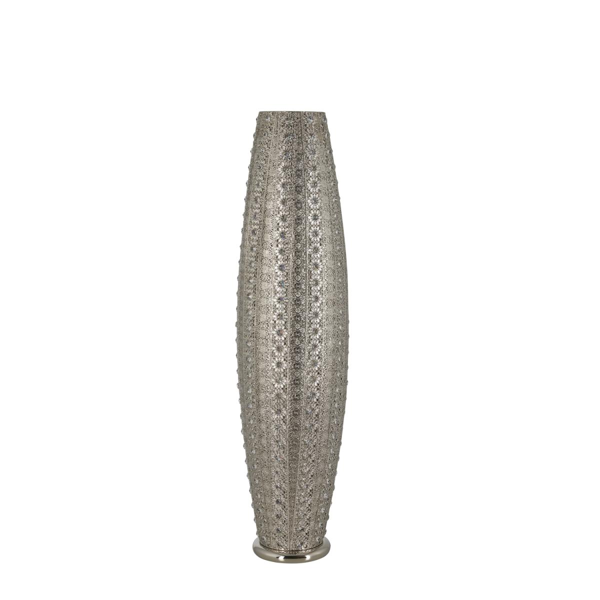Crystal Bead Two Light Floor Lamp - Polished nickel – image 3