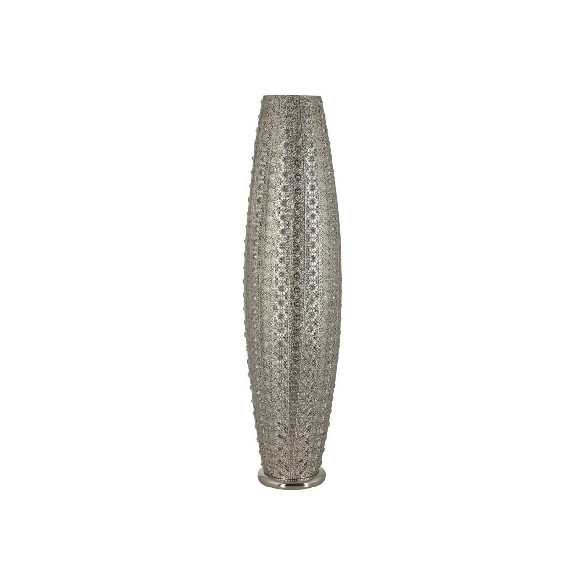 Crystal Bead Two Light Floor Lamp - Polished nickel – image 1