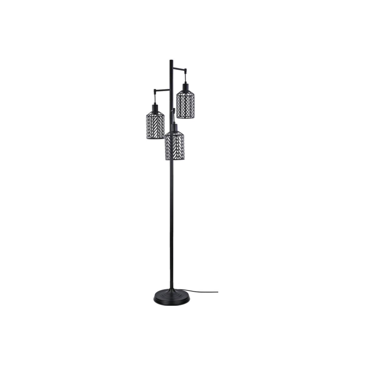 Industrial Weaved Floor Lamp – image 1