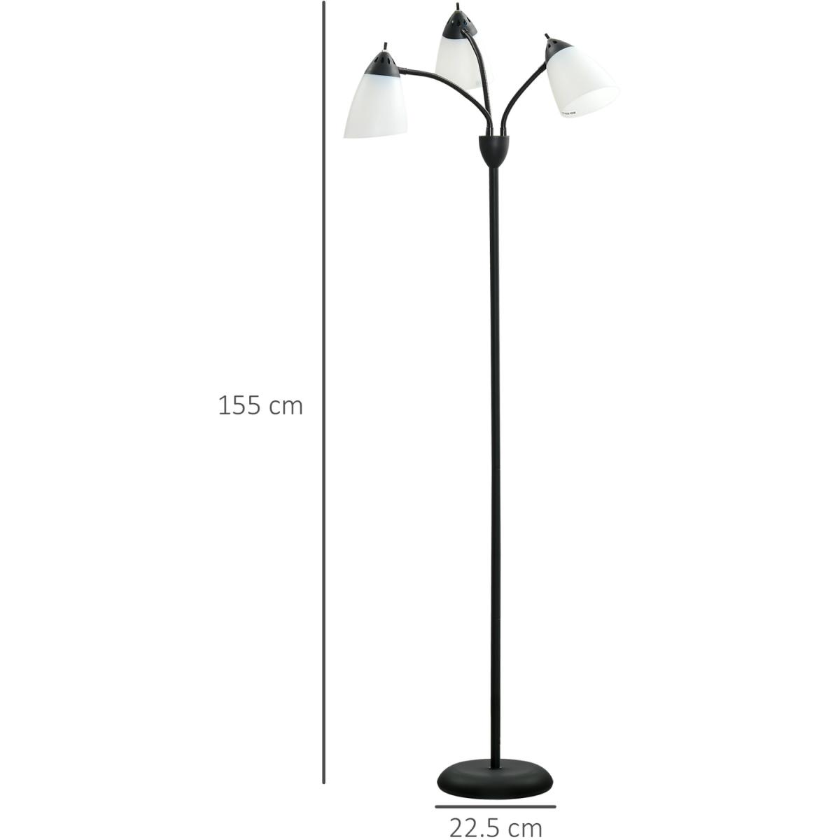 Arc Tree Floor Lamp for Bedroom Living Room - Black – image 8