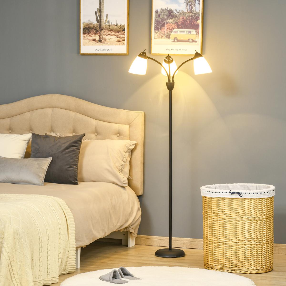 Arc Tree Floor Lamp for Bedroom Living Room - Black – image 1