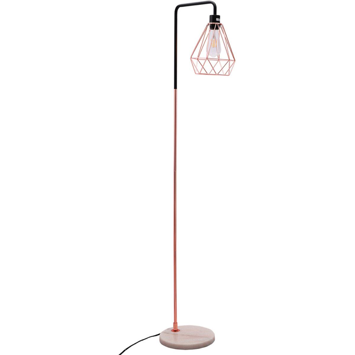 Angled Floor Lamp - Chrome-Black-Chrome – image 33