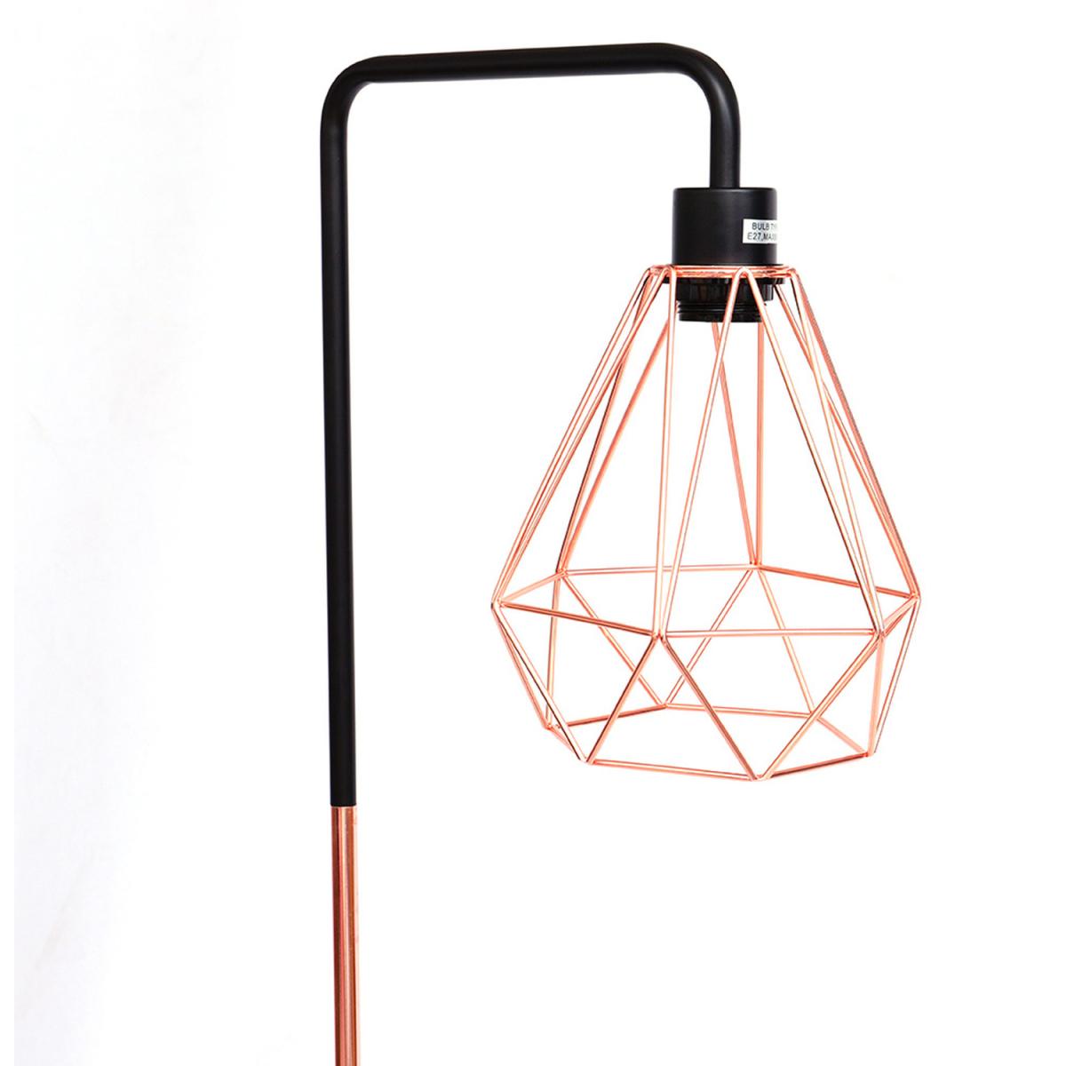 Angled Floor Lamp - Chrome-Black-Chrome – image 34