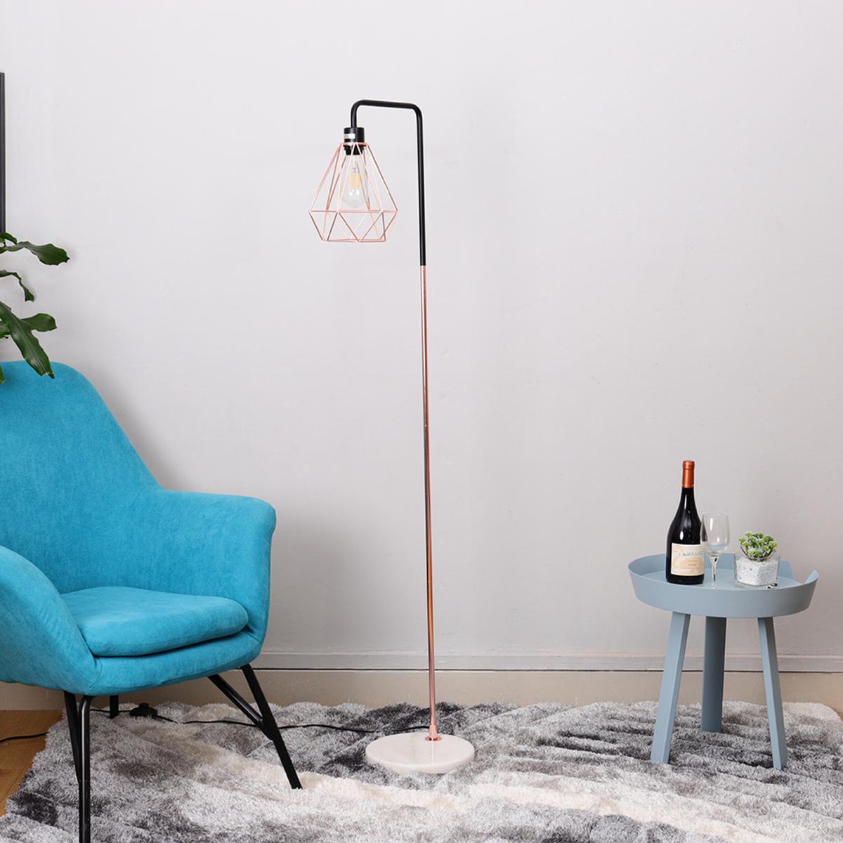 Angled Floor Lamp - Chrome-Black-Chrome – image 36