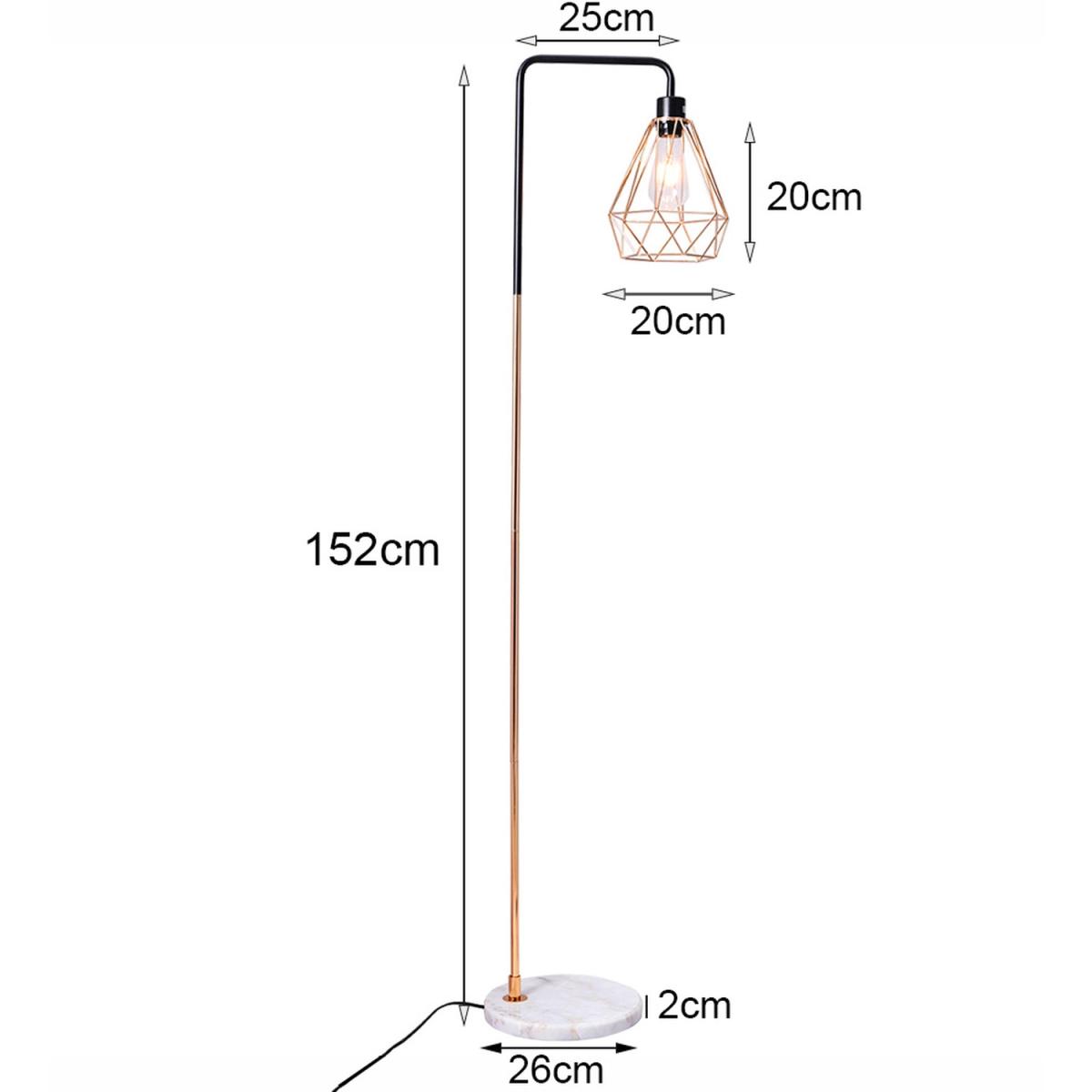 Angled Floor Lamp - Chrome-Black-Chrome – image 39