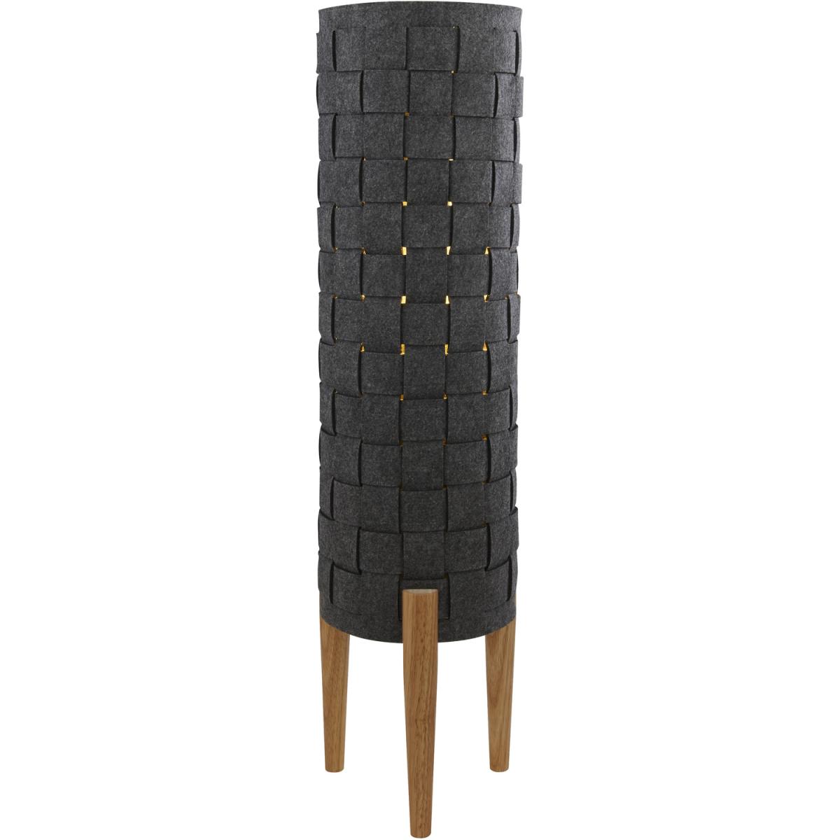 Felt Floor Lamp  - Grey – image 2