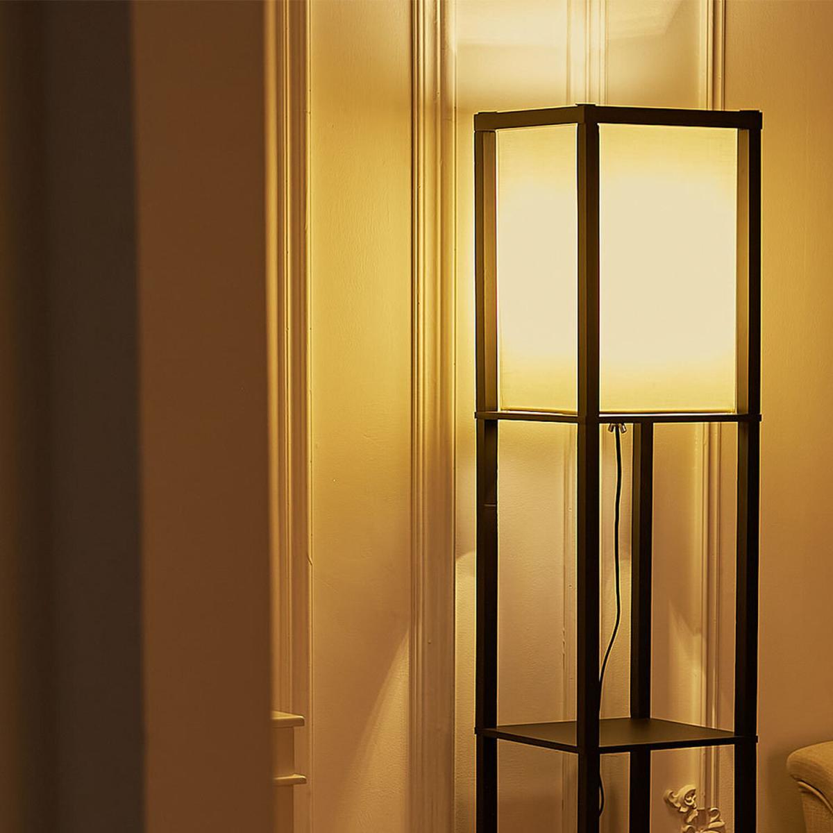 Modern Shelf Floor Lamp - Black / 3 – image 15