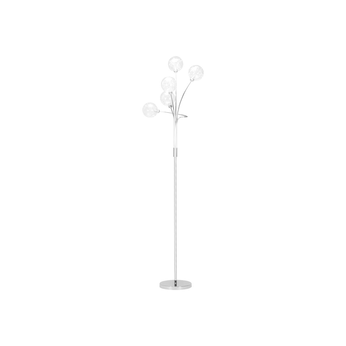 Inspire Glass Ball 5 LED Light Floor Lamp – image 1