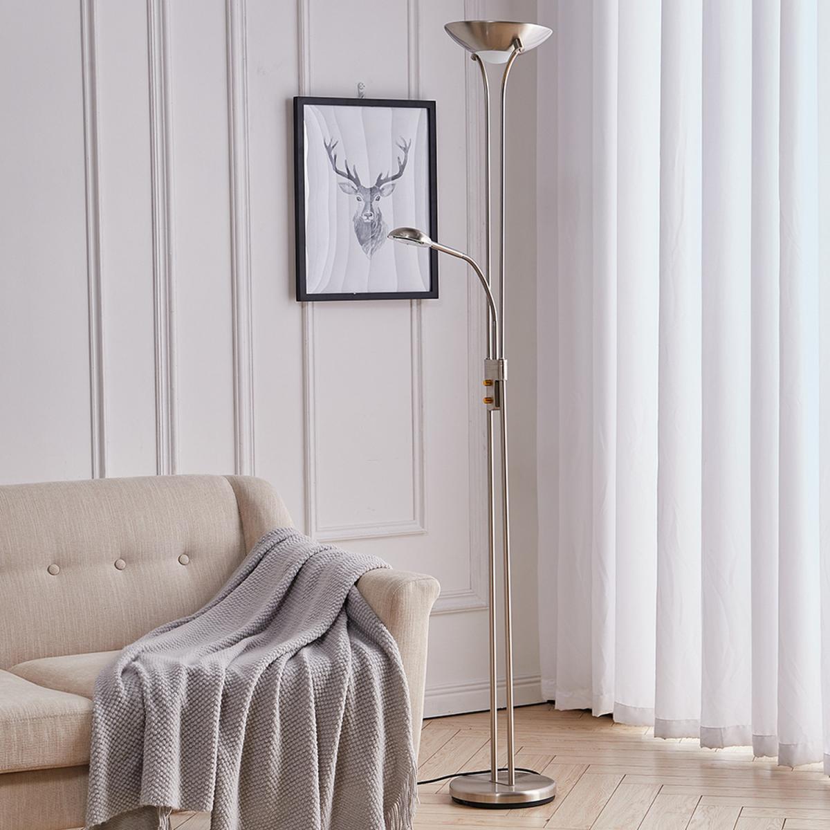 Adjustable Standing Lamp - Light Gold – image 2
