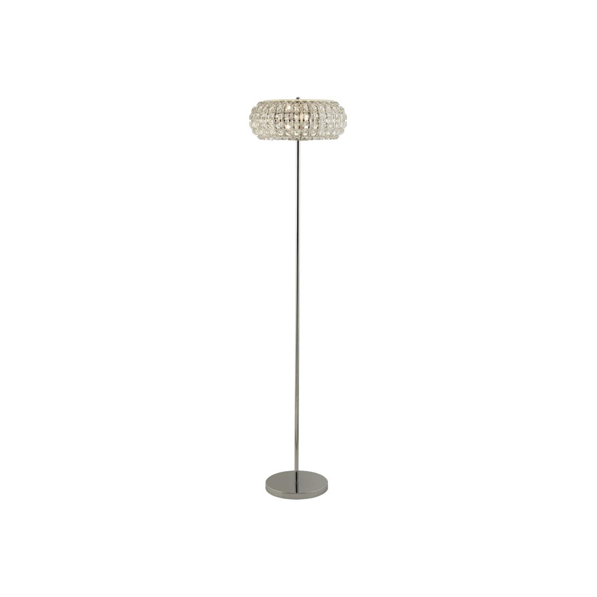 Bristola Chrome 3Lt Floor Lamp - Silver – image 1