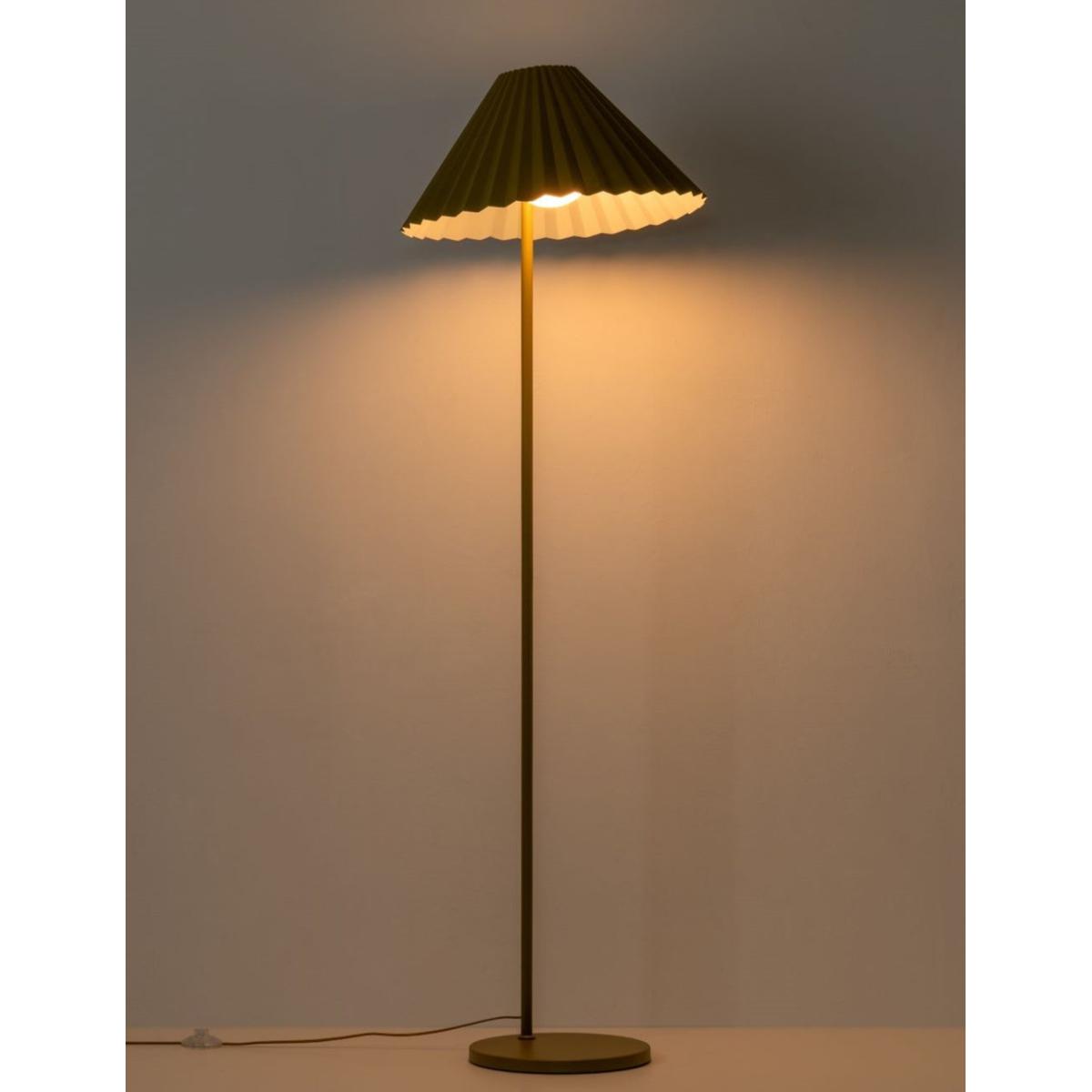 Houseof The Pleat Floor Lamp Moss Green & Pale Blue – image 2