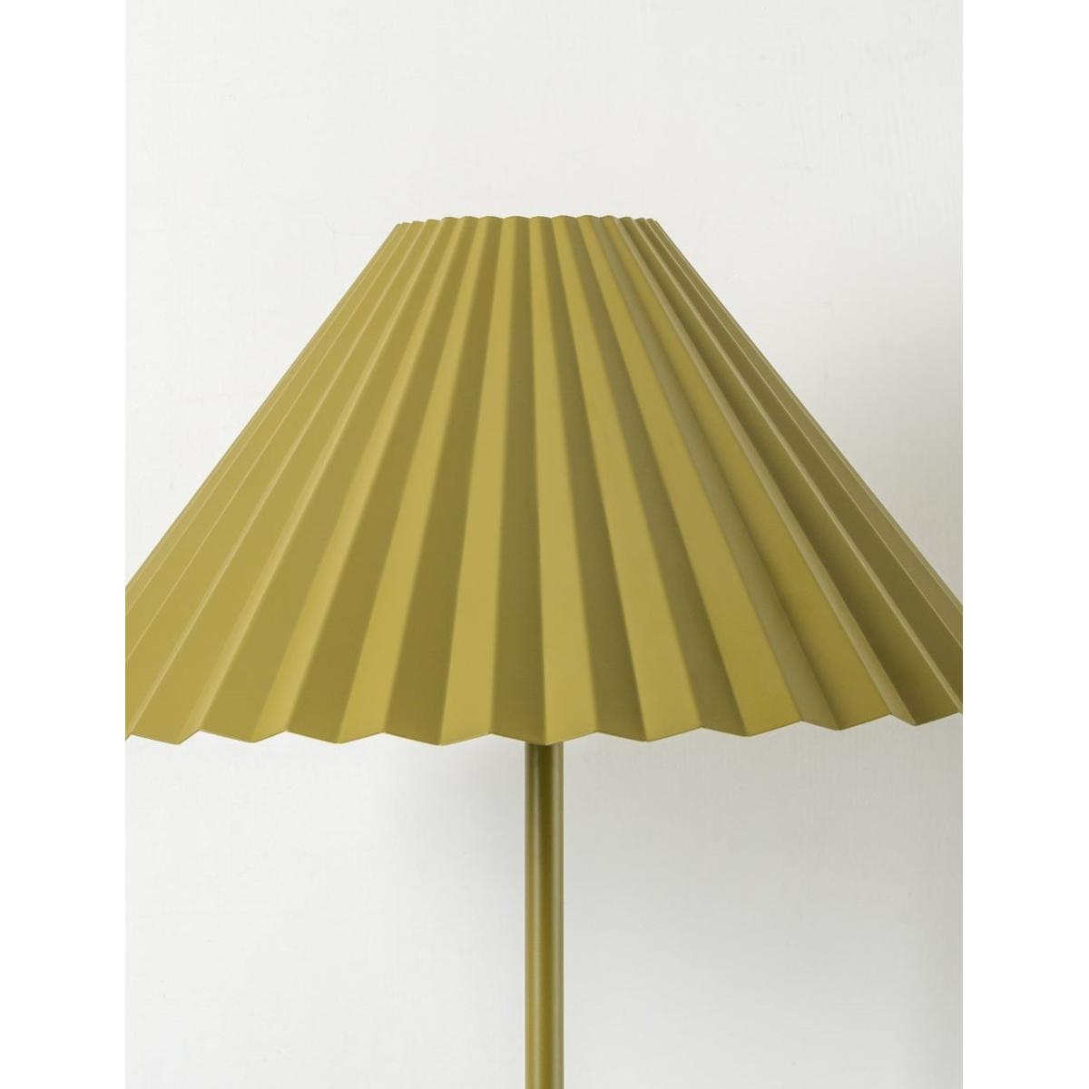 Houseof The Pleat Floor Lamp Moss Green & Pale Blue – image 4