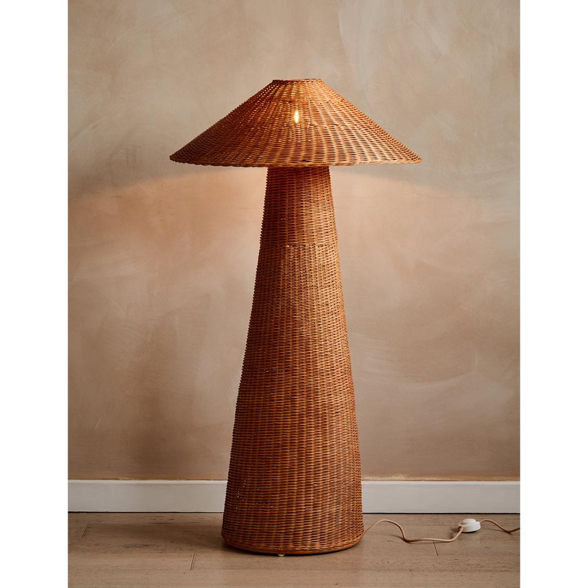 Ferm Living Dou Braided Rattan Floor Lamp – image 3
