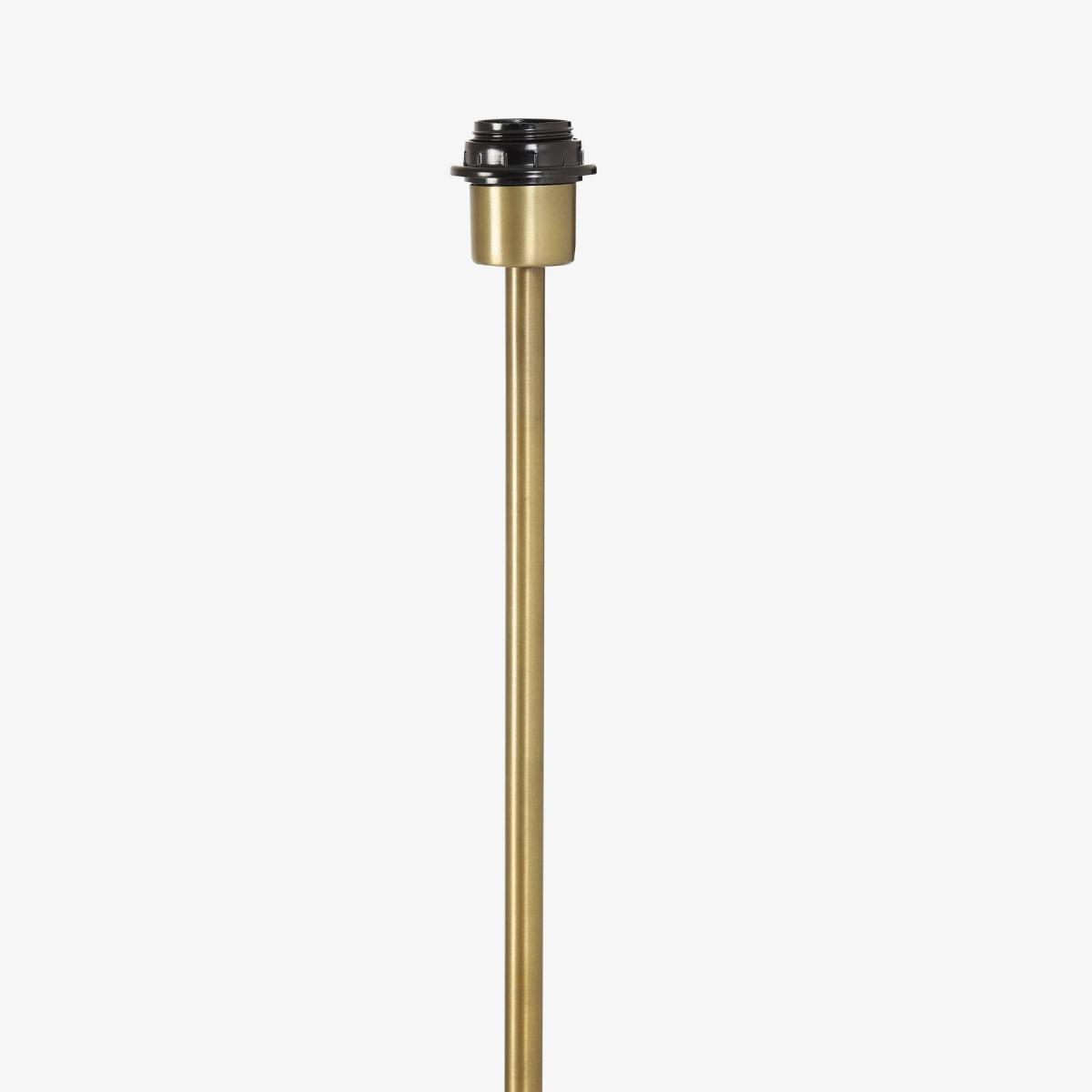 Aereus Marble and Antique Bronze Floor Lamp, Green - Bronze – image 5