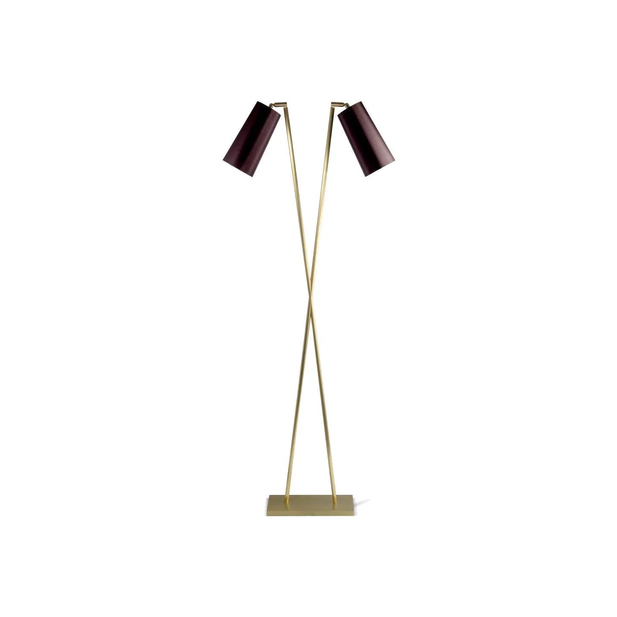 Porta Romana I Motu Floor Lamp Brass