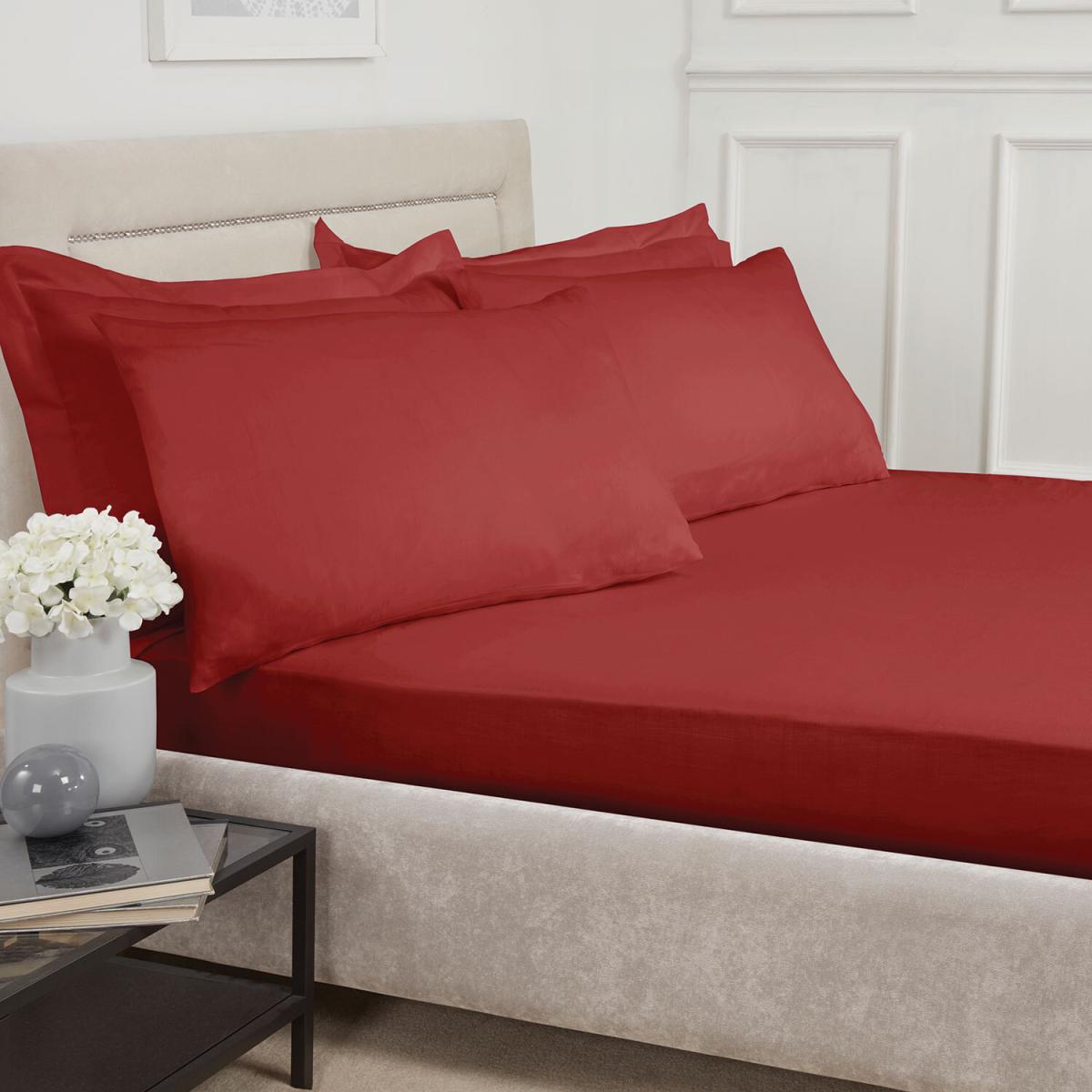 Polycotton Fitted Sheet - Charcoal / Superking – image 9