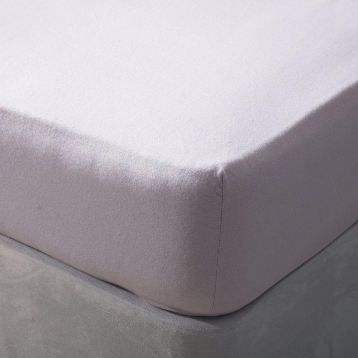 Brushed Cotton Fitted Sheet - BM303 - Heather / Superking – image 3