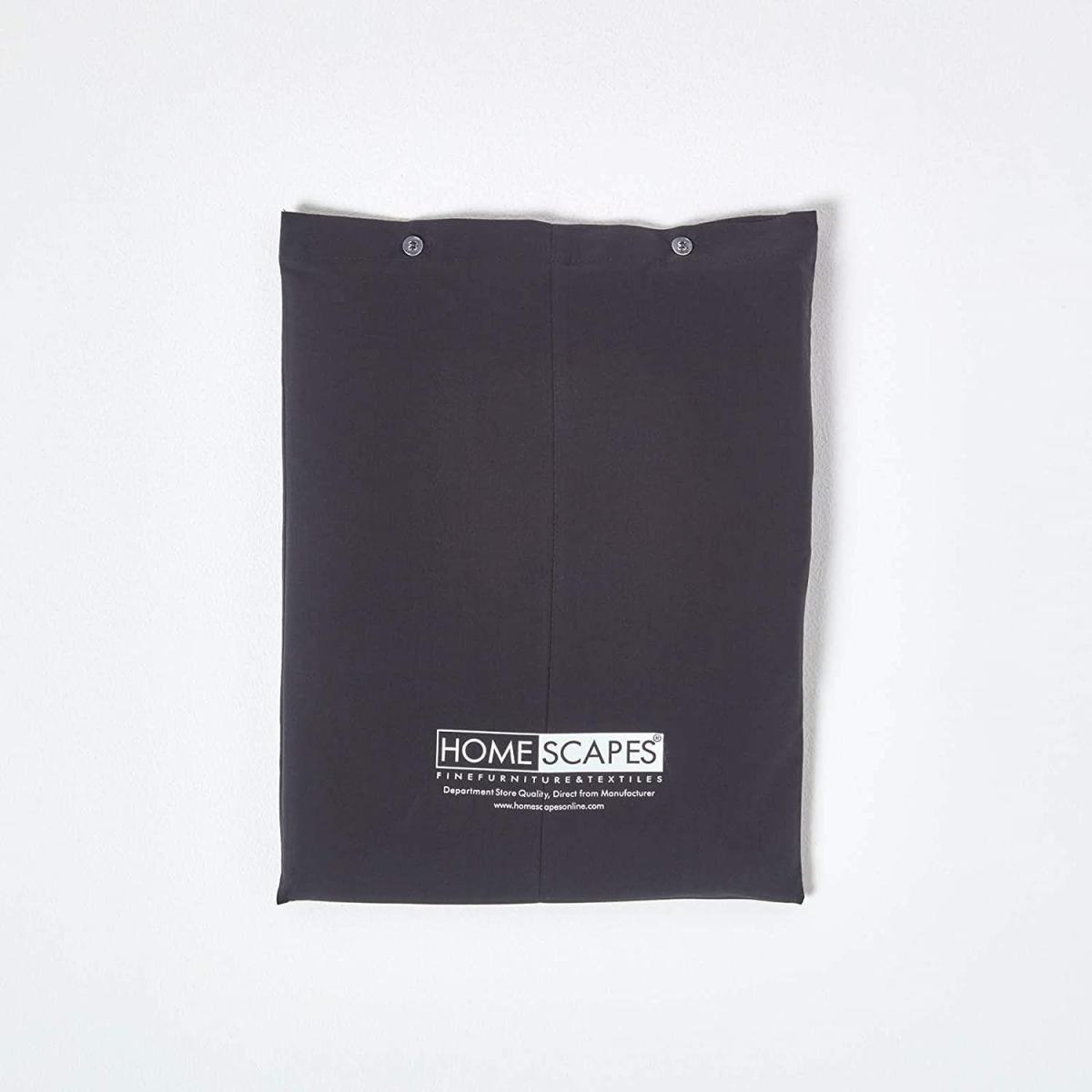 200 Thread Count Egyptian Cotton Fitted Sheet - Black / Small Double – image 4