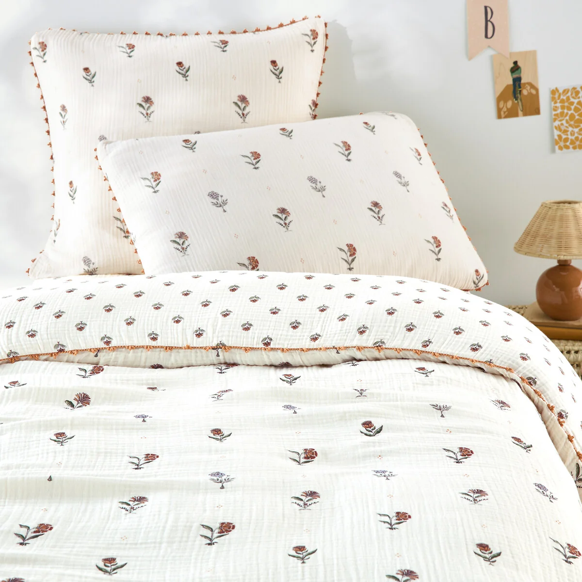 Emeline Cotton Muslin Child's Duvet Cover – image 1