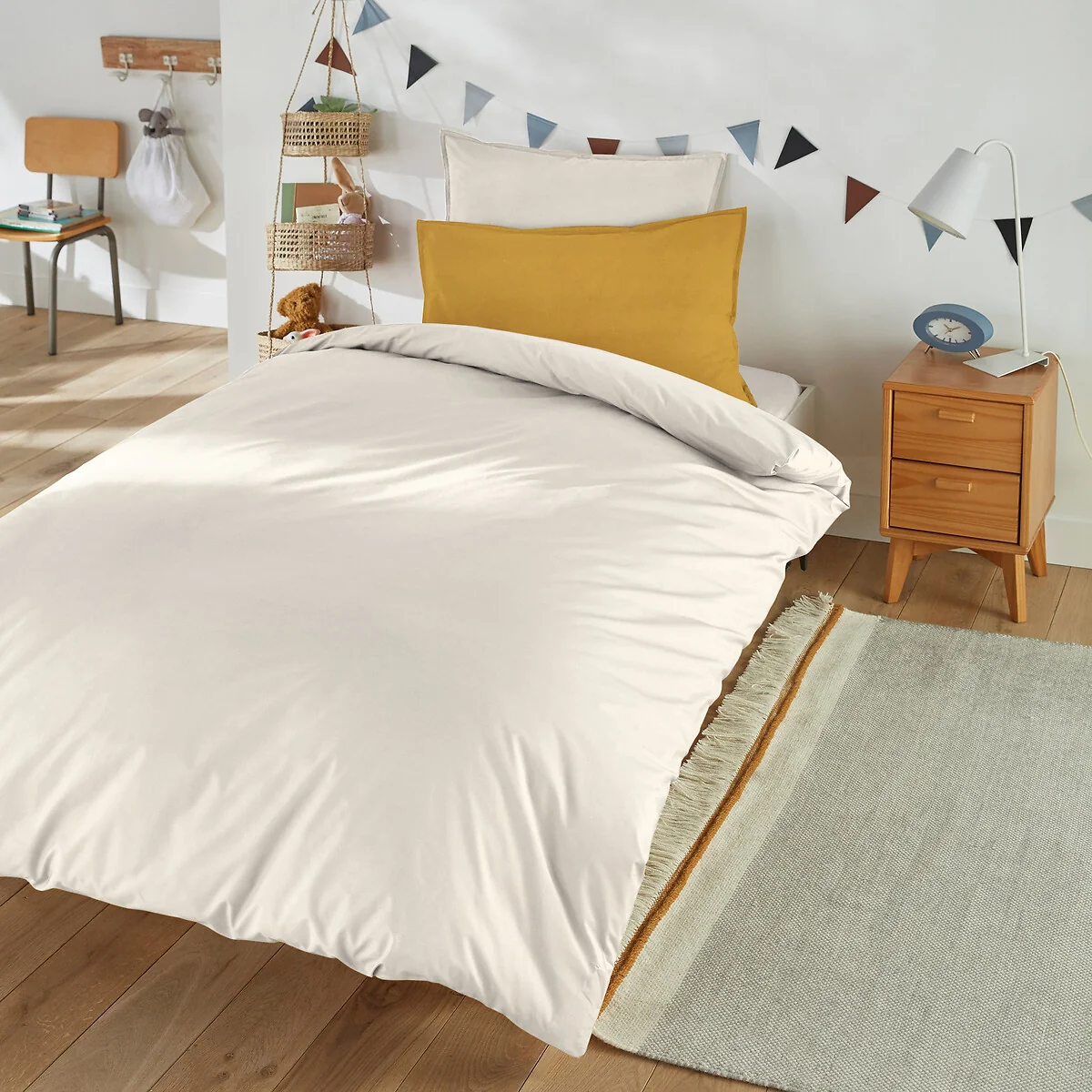 Scenario Organic Cotton Percale Child's Duvet Cover – image 1