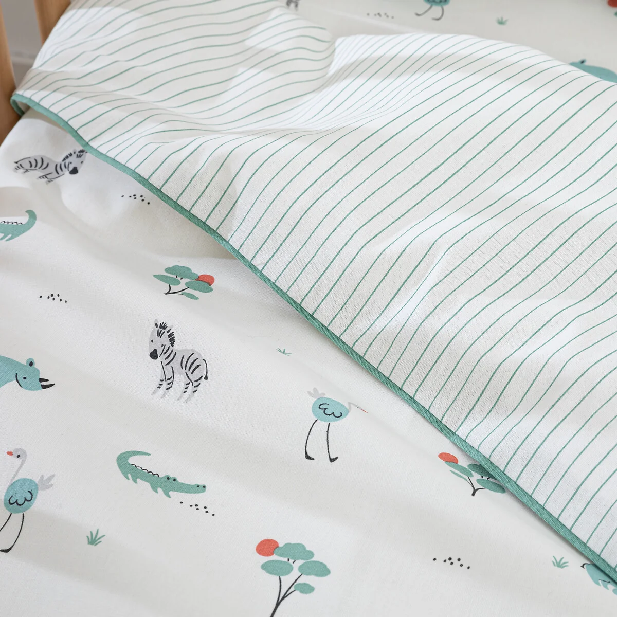 Savane Animal Print Organic Cotton Child's Duvet Cover – image 2