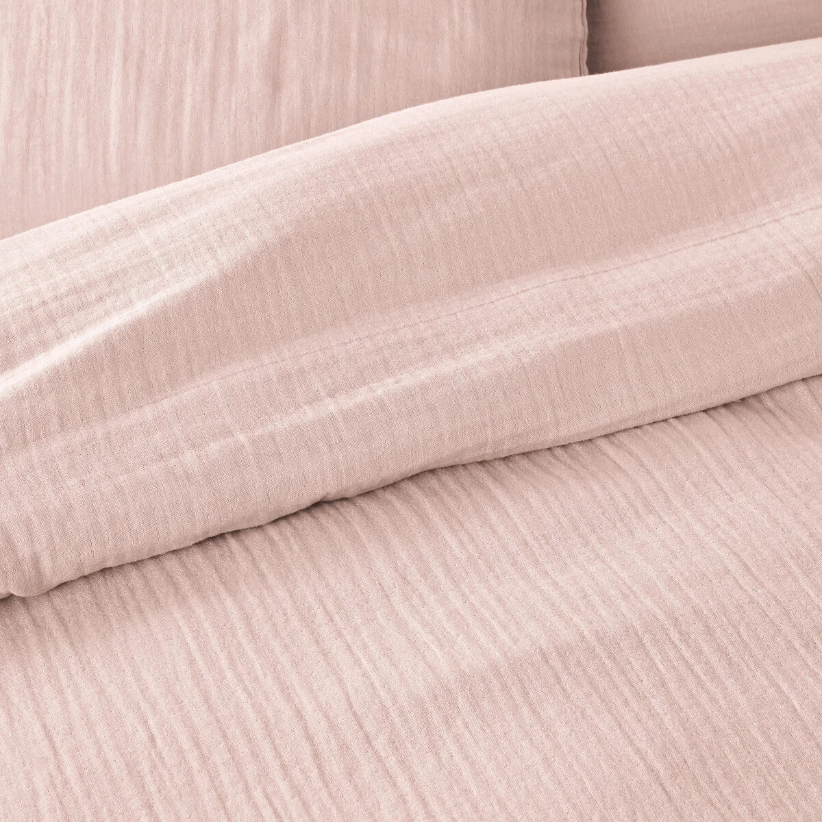 Kumla Children's Plain Cotton Muslin Duvet Cover – image 2