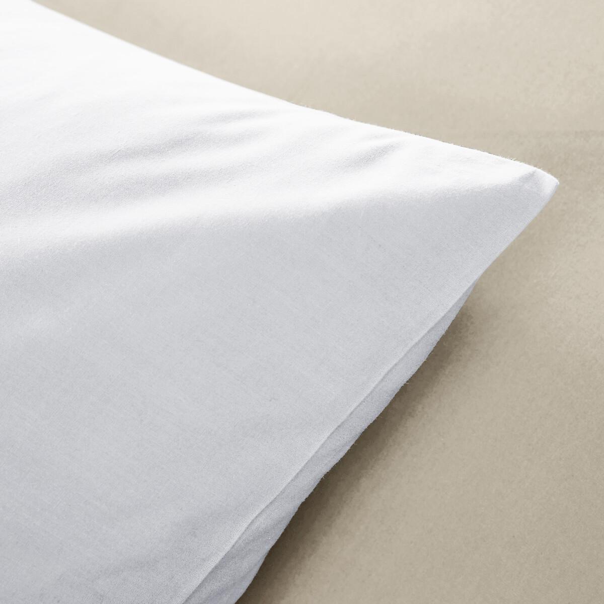 Scenario Plain 100% Organic Cotton Percale 200 Thread Count Duvet Cover – image 3