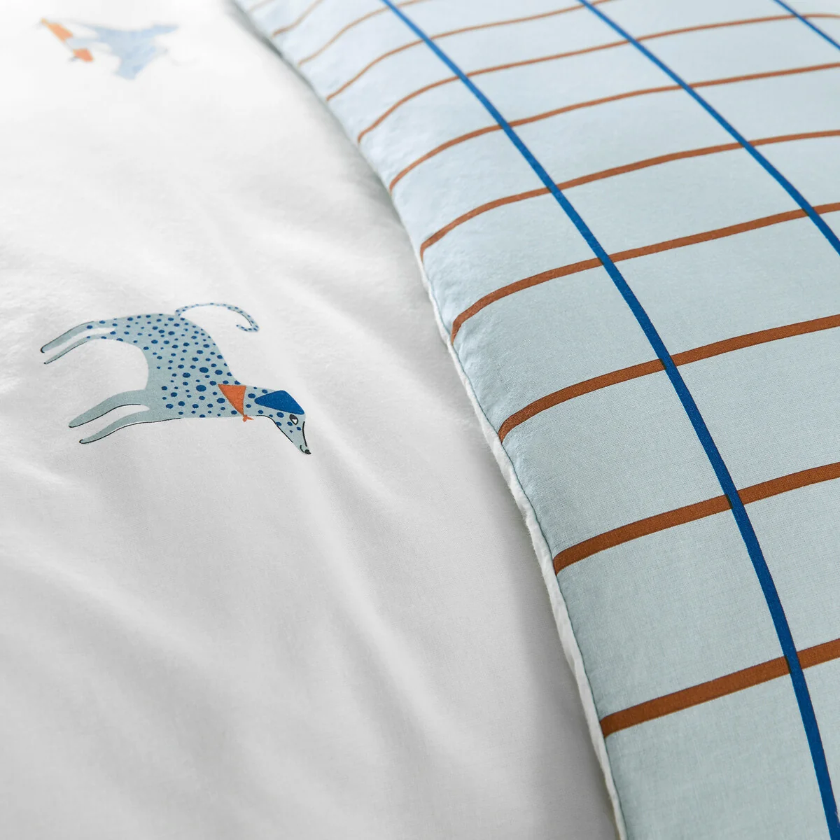 Team Chiens Dog Print Washed Cotton Child's Duvet Cover – image 4