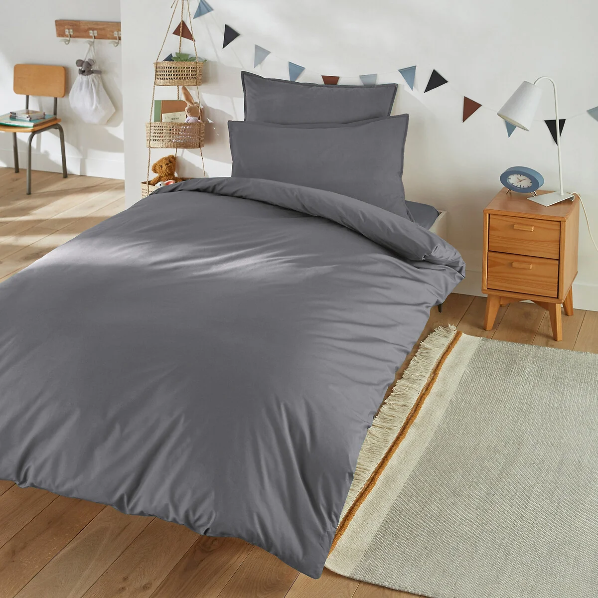 Scenario Organic Cotton Percale Child's Duvet Cover – image 1