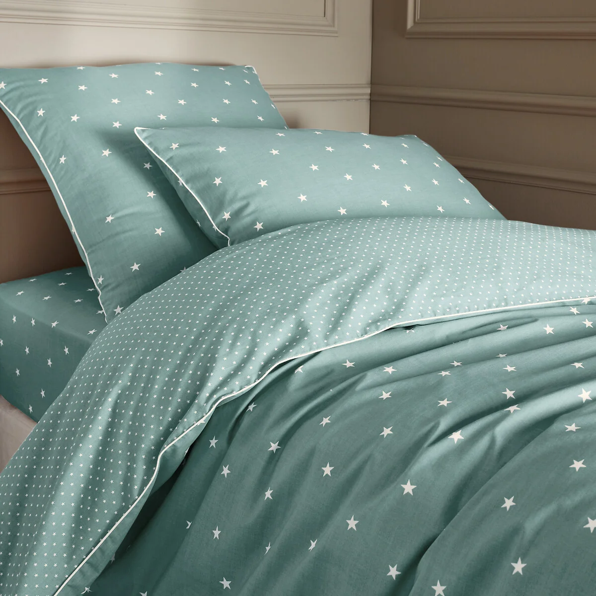 Stella Cotton Percale Duvet Cover – image 2
