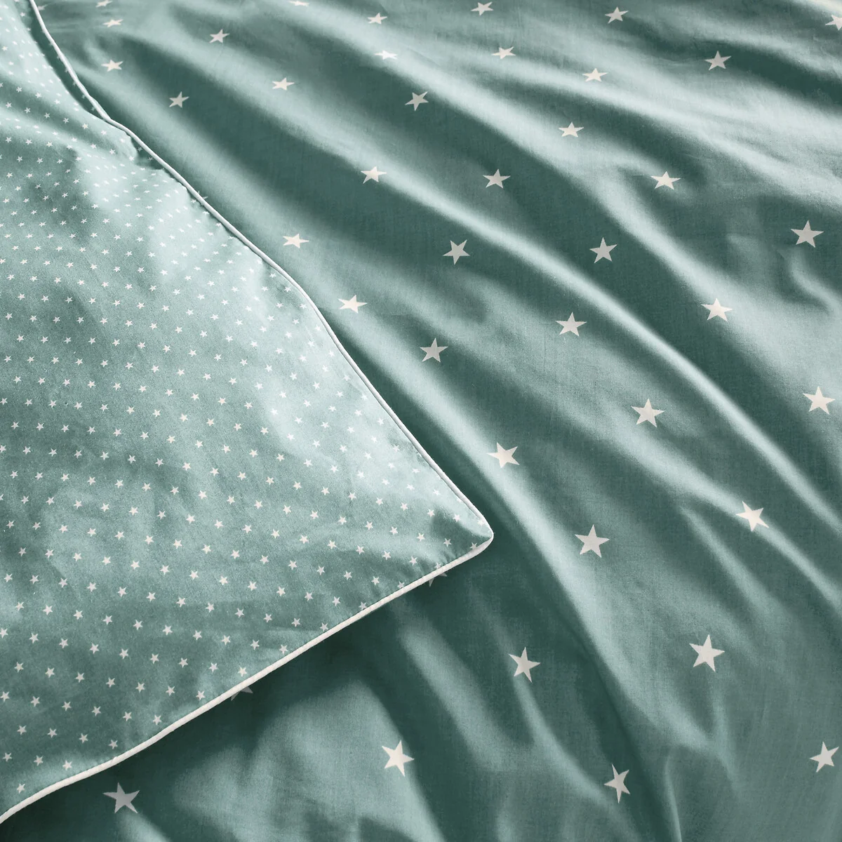 Stella Cotton Percale Duvet Cover – image 3