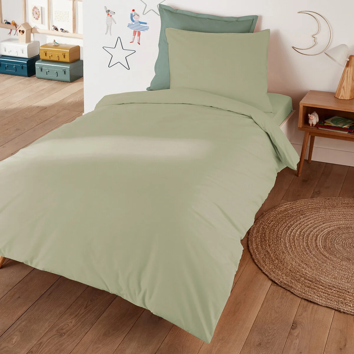 Best Quality Cotton Percale 200 Thread Count Child's Duvet Cover – image 1