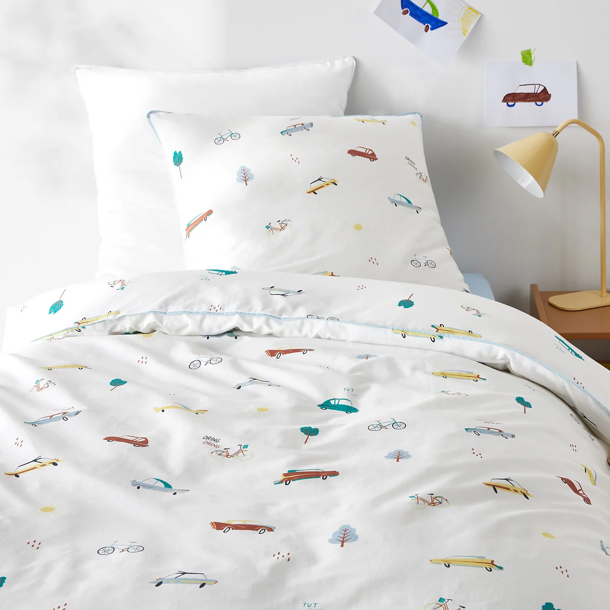 Emiliano Duvet Cover Set in 50% Recycled Cotton – image 2